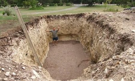 Man Digs Hole In Backyard Neighbors Jealous